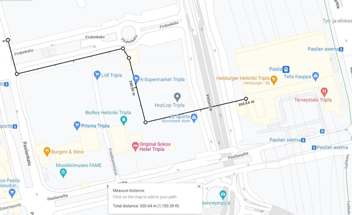 Apartmán Pasila Star Helsinky Exteriér fotografie